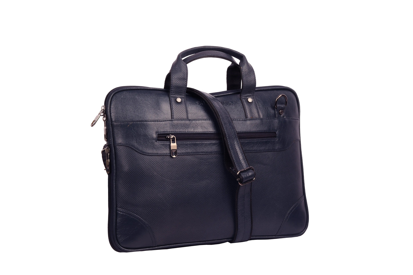 Luxuries Bliss Genuine Leather Messenger Laptop Bag – 14" to 16" – Unisex, Office & Travel Luxuriesbliss