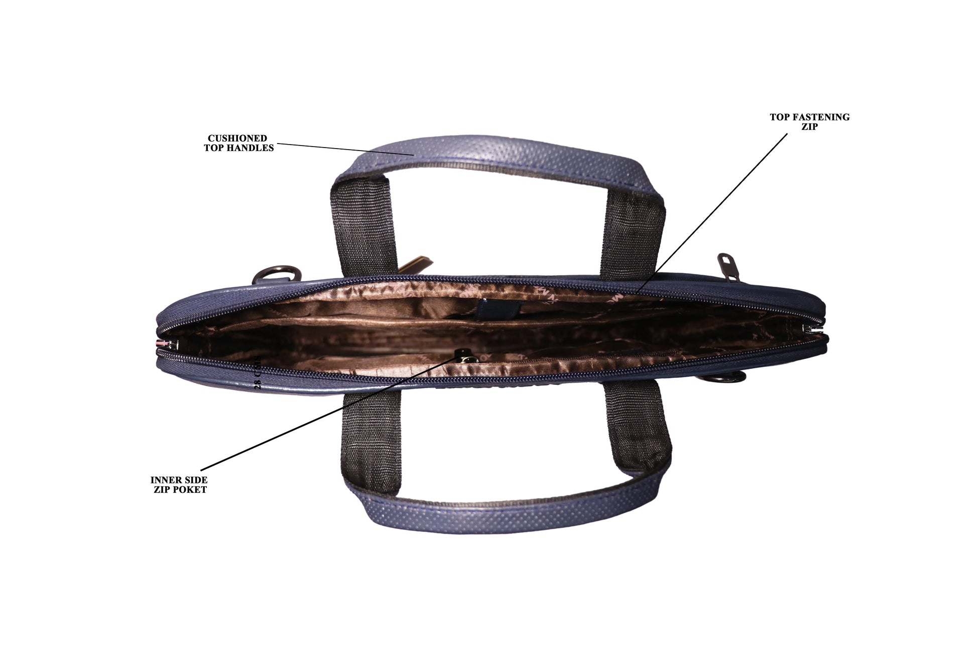 Luxuries Bliss Genuine Leather Messenger Laptop Bag – 14" to 16" – Unisex, Office & Travel Luxuriesbliss