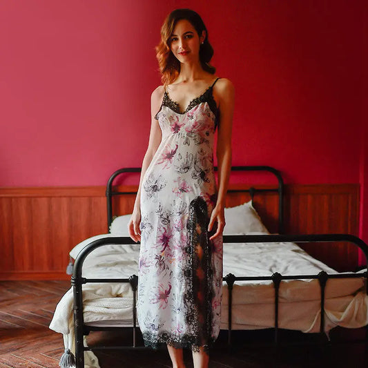 Sexy suspender nightdress - luxuriesbliss