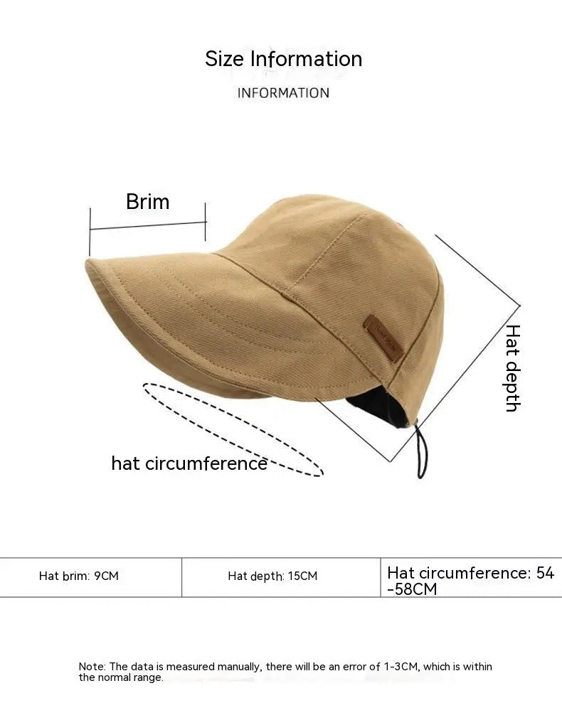 Women's Spring And Summer Sun Protection UV Protection Sun Hat - luxuriesbliss