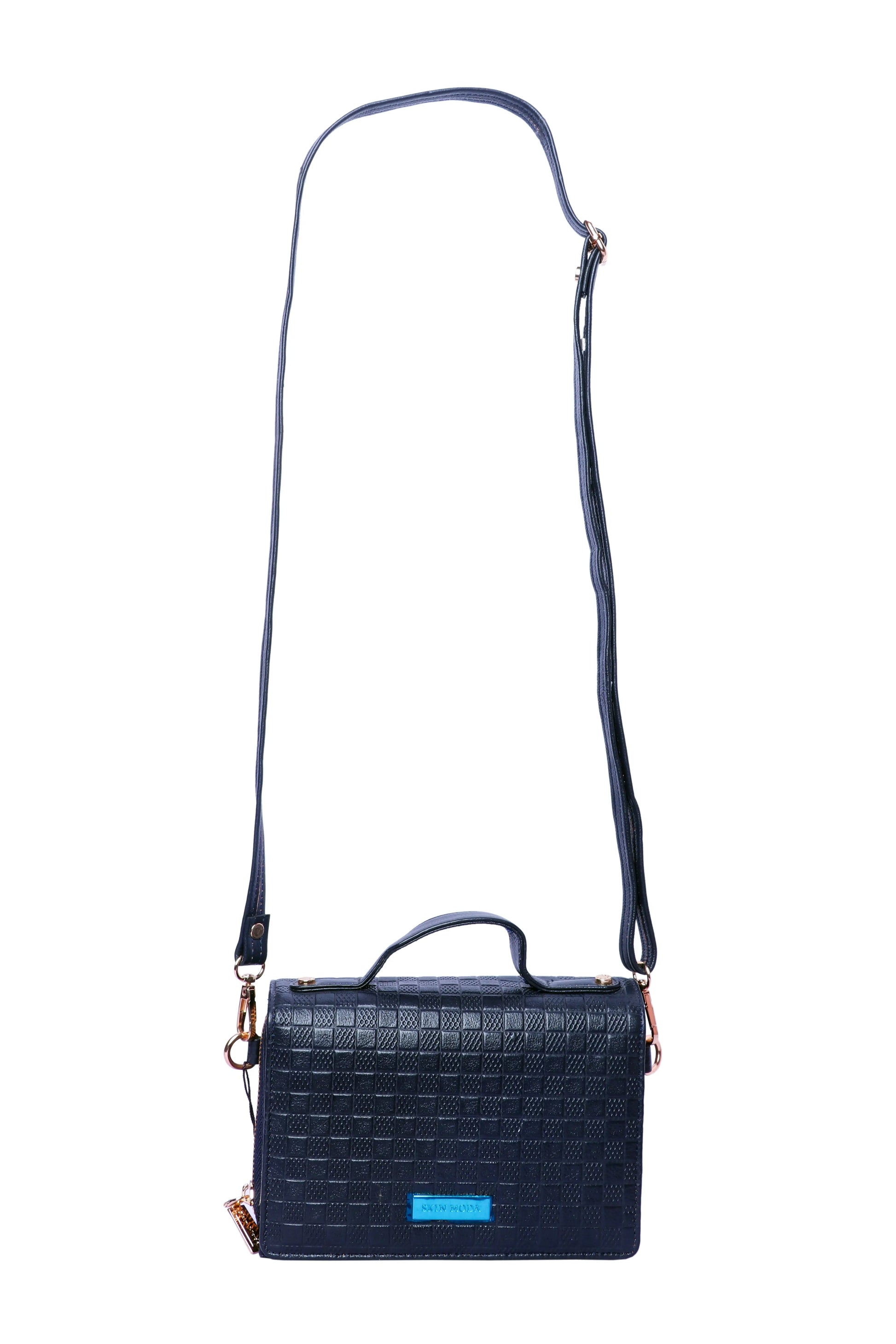 Stand out with this Super Embossed Bricks Print Leather Bag Handbag for Women Luxuriesbliss