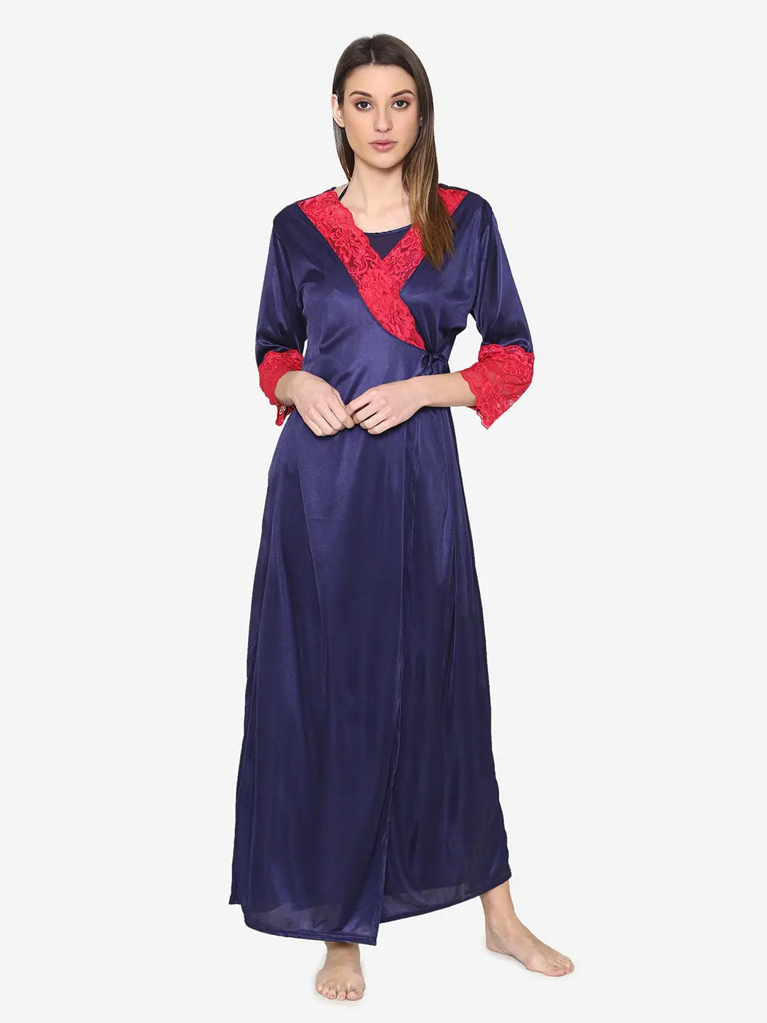 Satin Nightwear Set for Women 8-Piece - luxuriesbliss