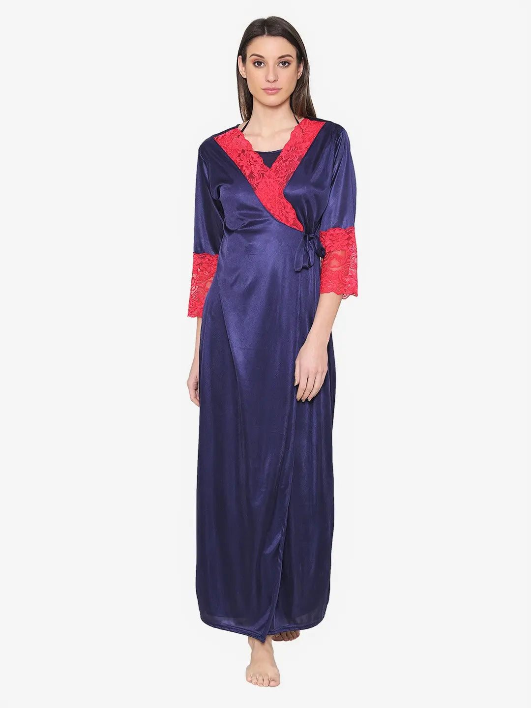 Satin Nightwear Set for Women 8-Piece - luxuriesbliss