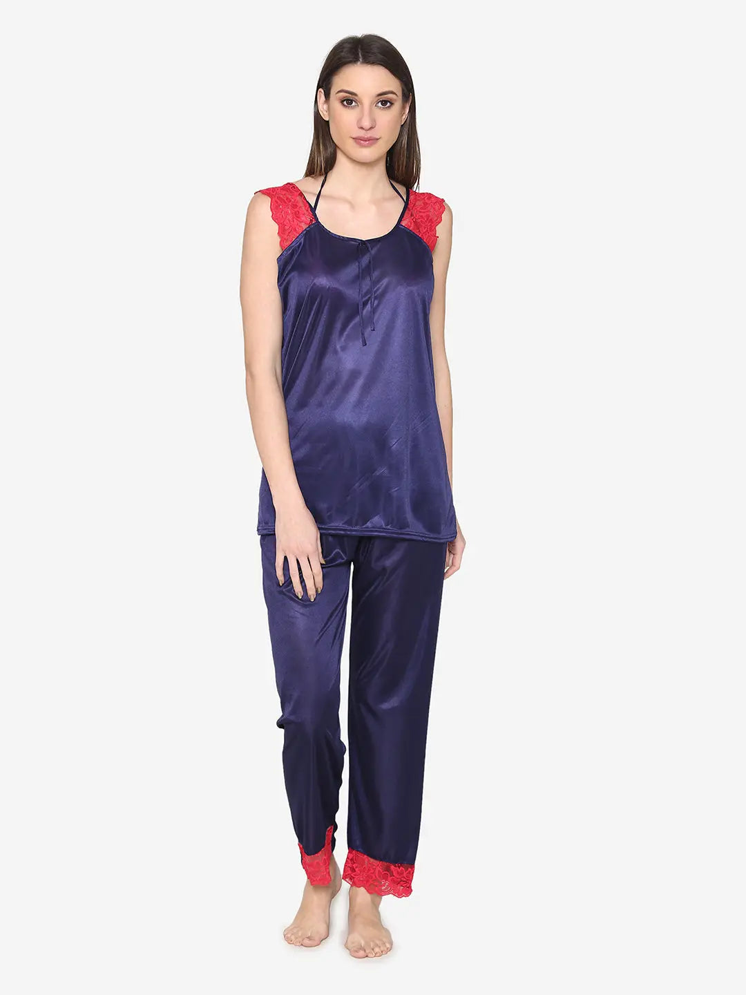 Satin Nightwear Set for Women 8-Piece - luxuriesbliss