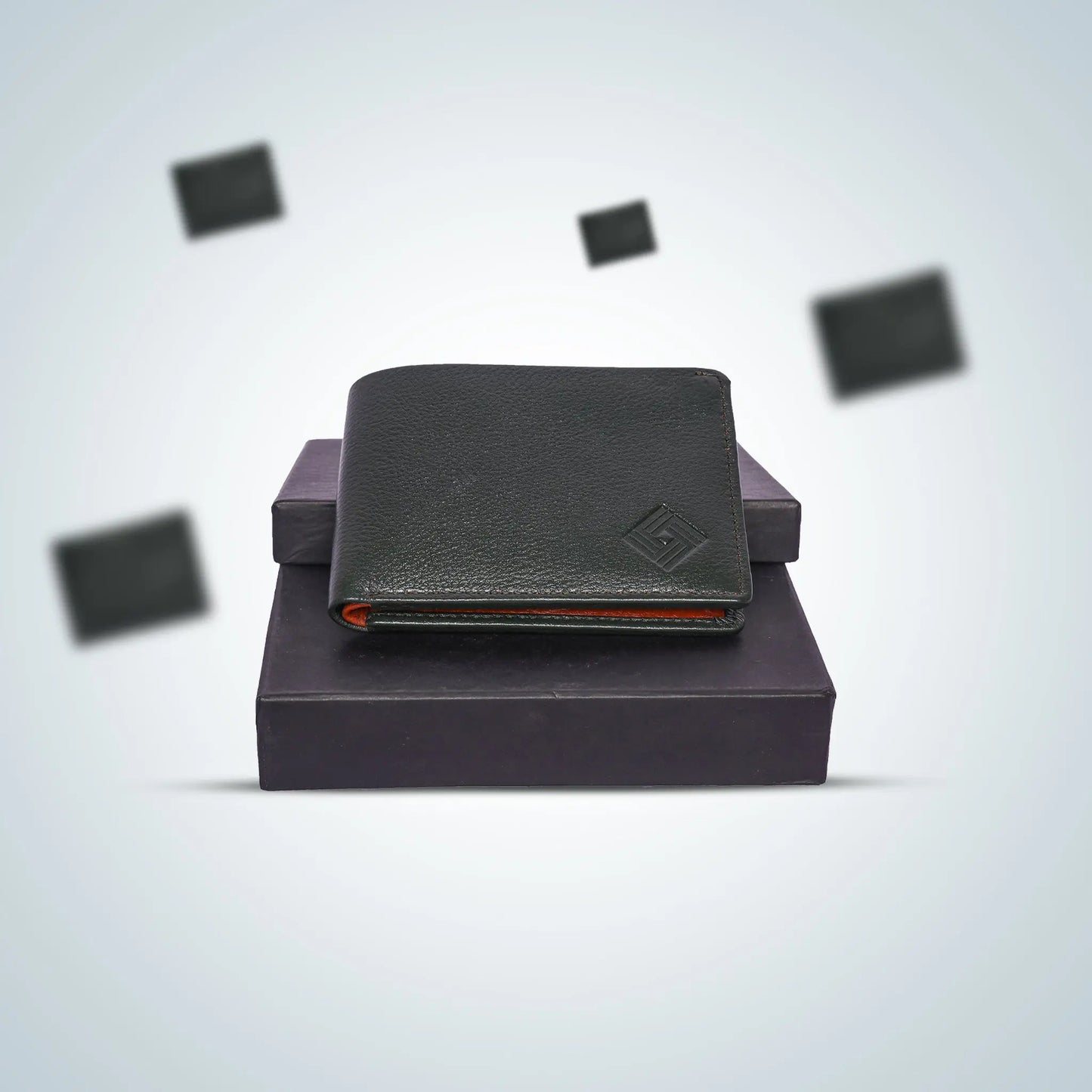 Men's Genuine Leather Wallet | Men's Bifold Leather Wallet with 8 Card Slots Luxuriesbliss