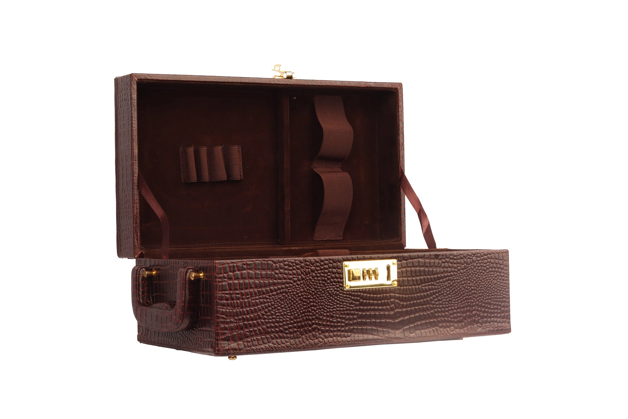 Premium Leather Wine Gift Box Case Luxuriesbliss
