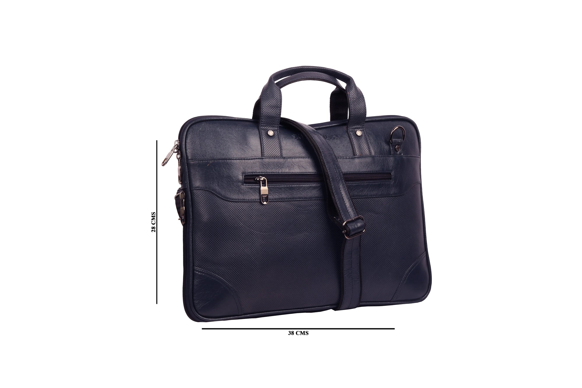 Luxuries Bliss Genuine Leather Messenger Laptop Bag – 14&quot; to 16&quot; – Unisex, Office &amp; Travel Luxuriesbliss