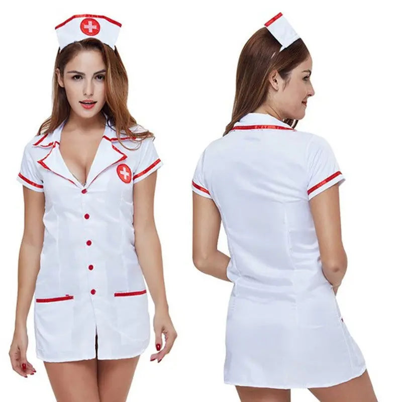 sexy nurse uniform Game Seductive Set - luxuriesbliss