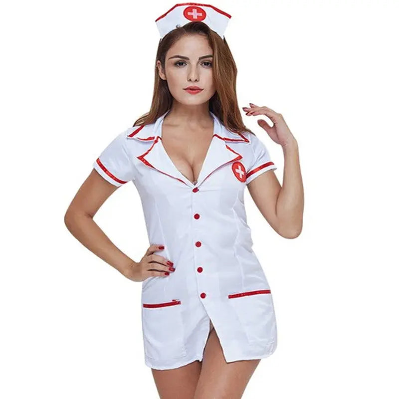 sexy nurse uniform Game Seductive Set - luxuriesbliss