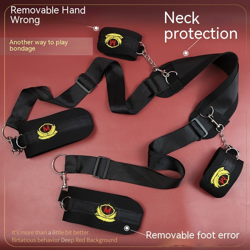 Props Bed Strap Bondage And Discipline Toy Magic Score Leg Pillow Suit