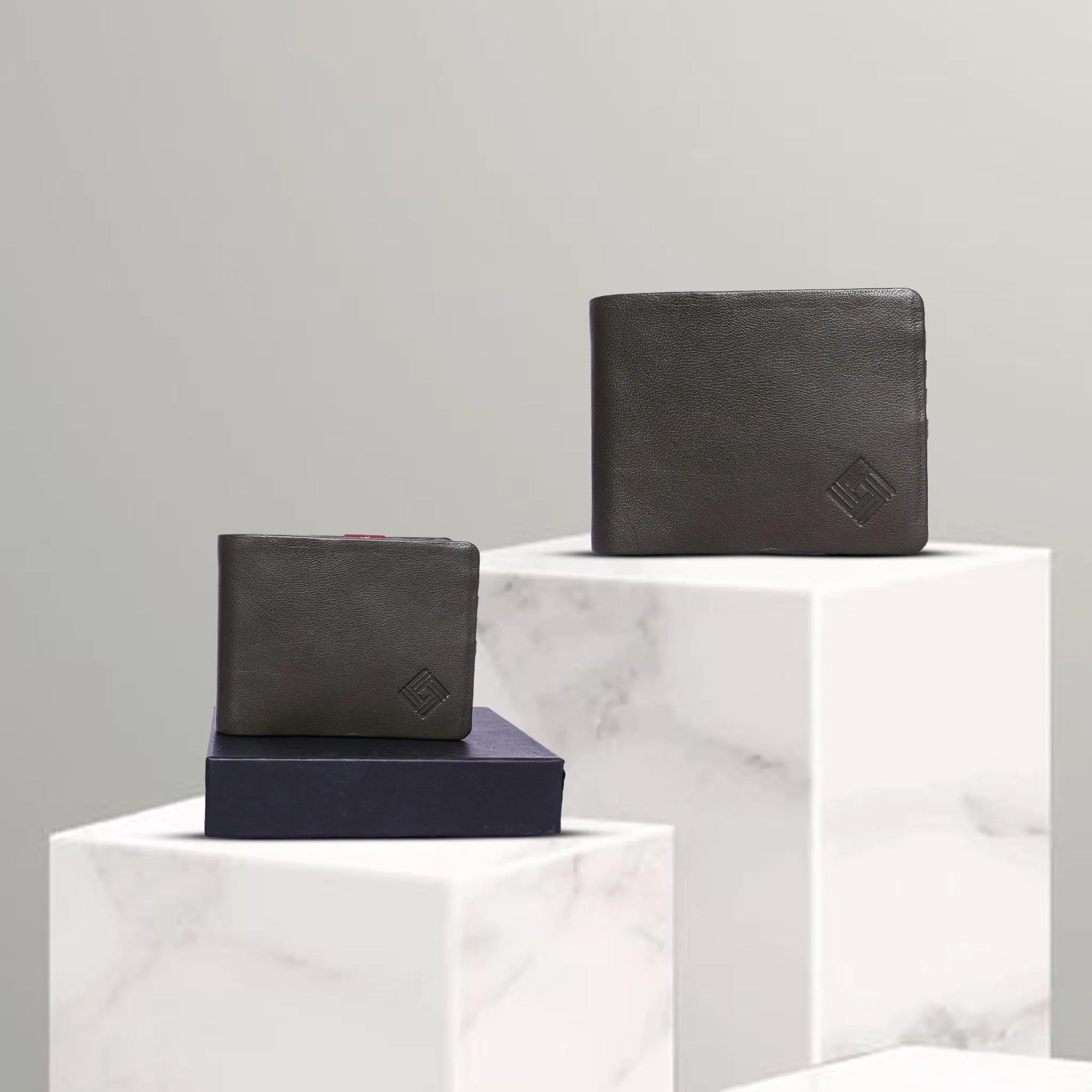 Men&#39;s Genuine Leather Wallet | Slim &amp; Stylish Bifold Luxuriesbliss