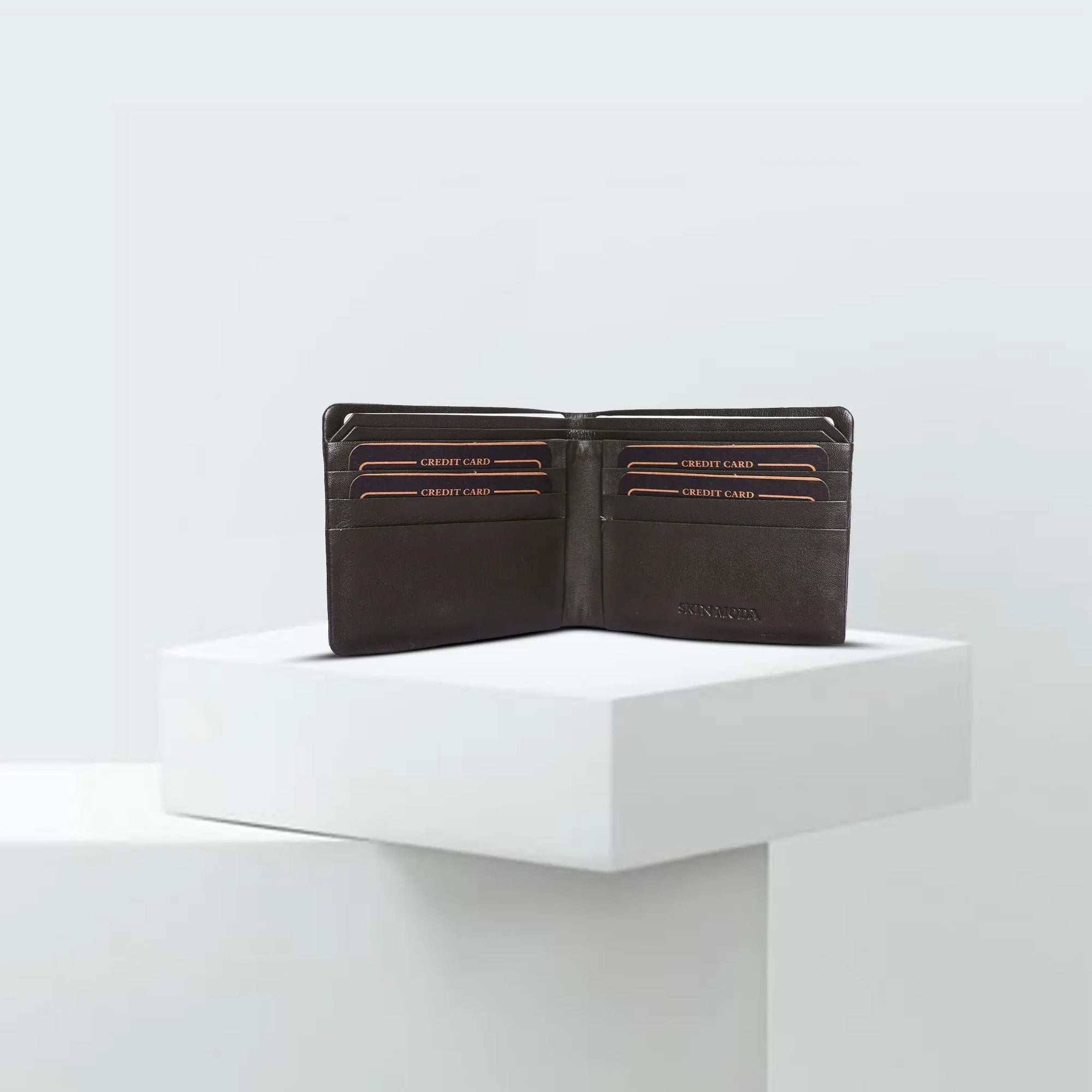 Men&#39;s Genuine Leather Wallet | Slim &amp; Stylish Bifold Luxuriesbliss