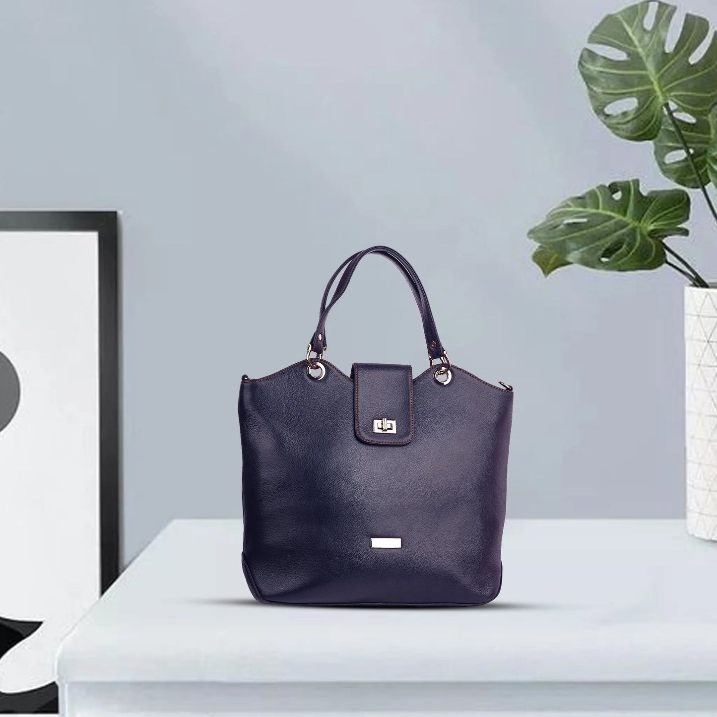 LuxuriesBliss Genuine Leather Tote Bag for Women – Italian Design, Spacious & Stylish Luxuriesbliss