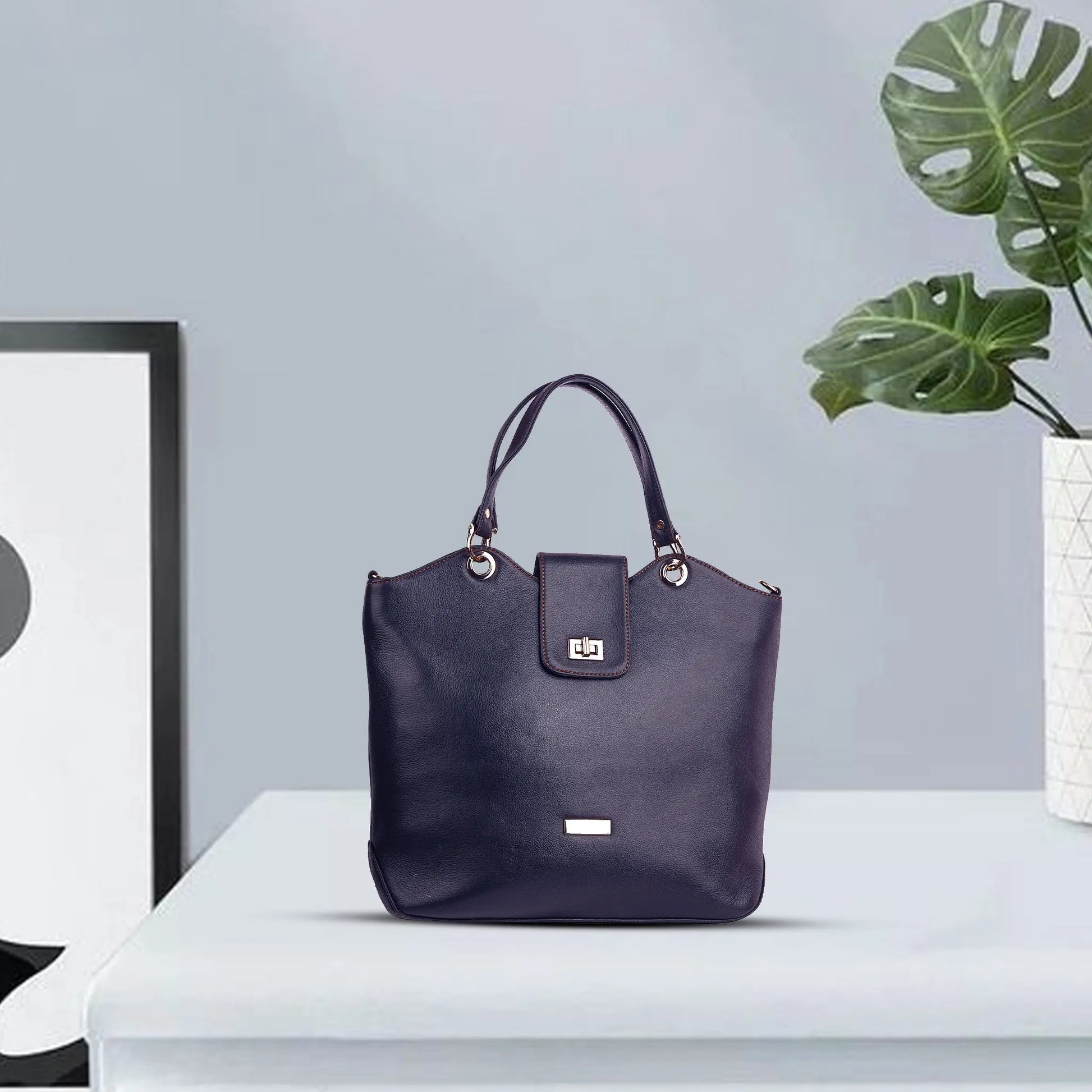 LuxuriesBliss Genuine Leather Tote Bag for Women – Italian Design, Spacious & Stylish Luxuriesbliss