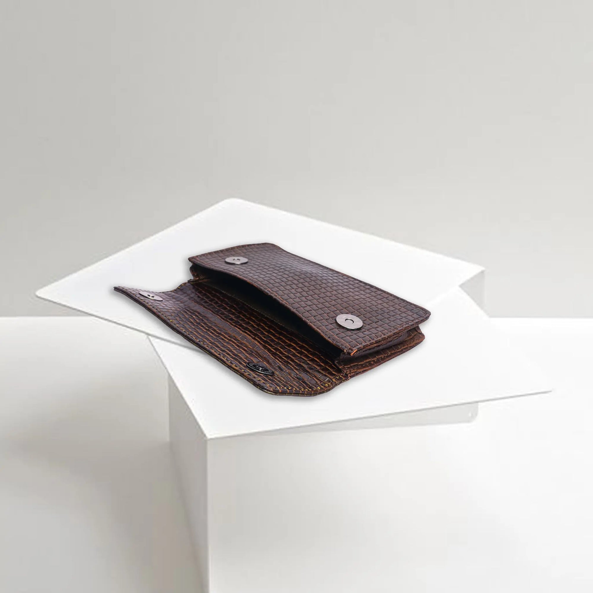 Men’s Brown Genuine Leather Waist Pouch | Travel Belt Bag Luxuriesbliss