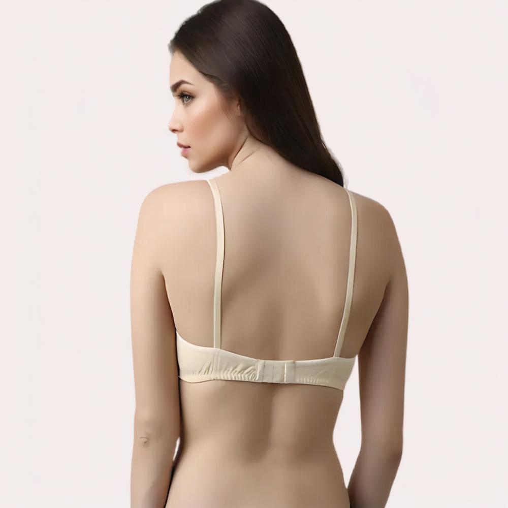 Comfort Bra 2-Pack Beige Cotton Comfort