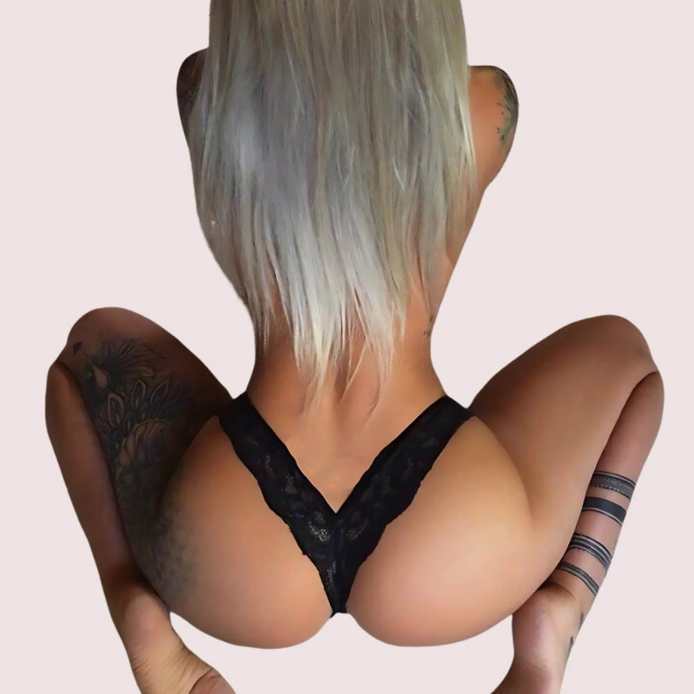 Lunar Elegance High-Waist Lace Lingerie