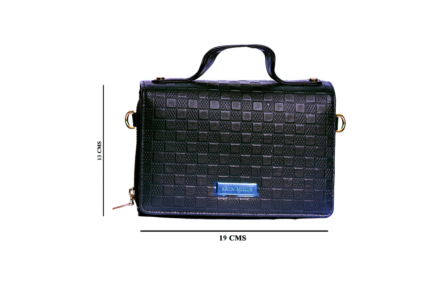 Stand out with this Super Embossed Bricks Print Leather Bag Handbag for Women Luxuriesbliss