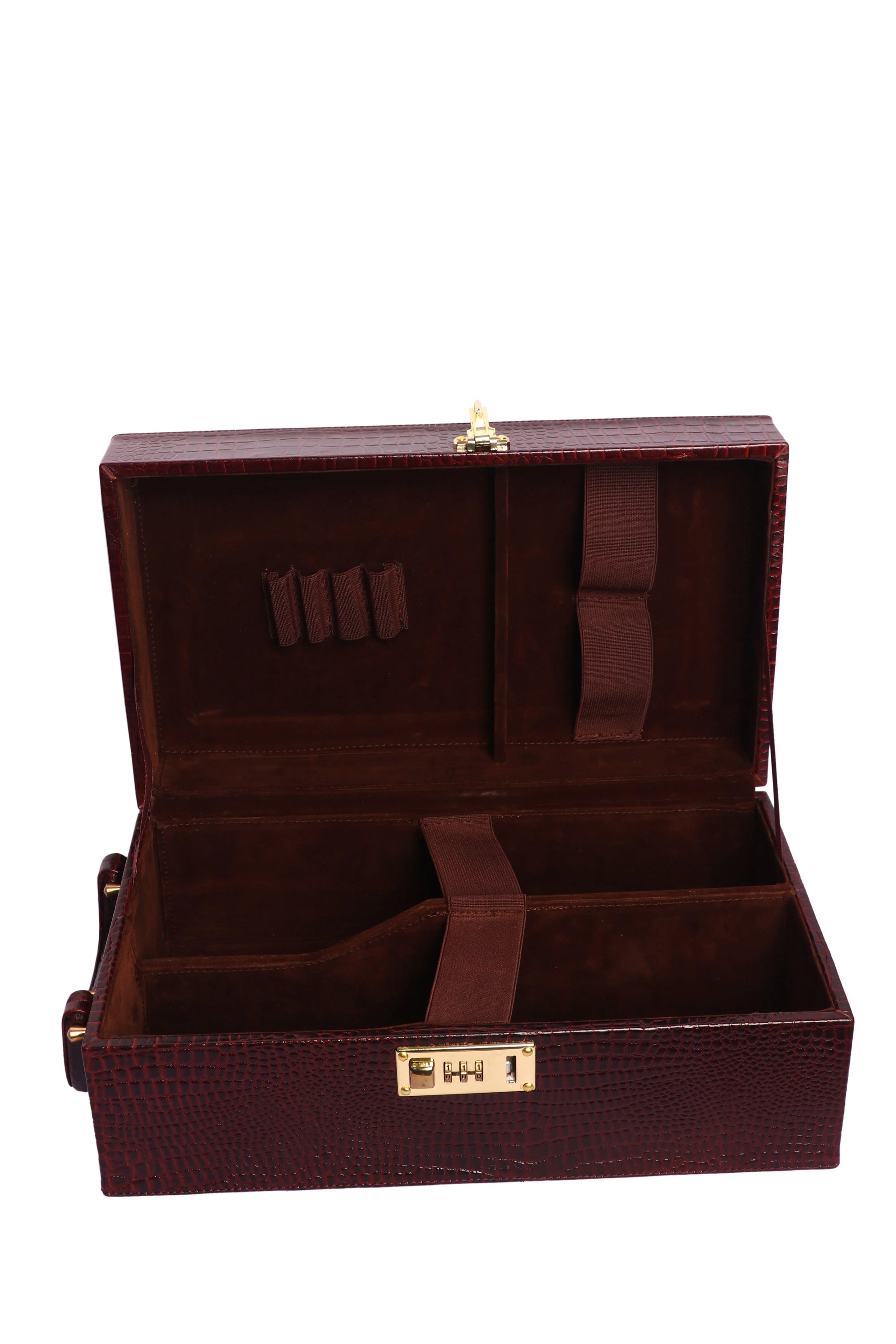 Premium Leather Wine Gift Box Case Luxuriesbliss