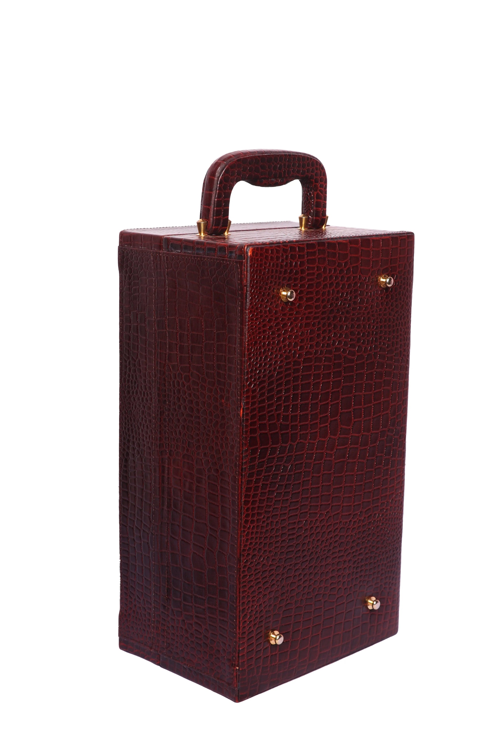 Premium Leather Wine Gift Box Case Luxuriesbliss