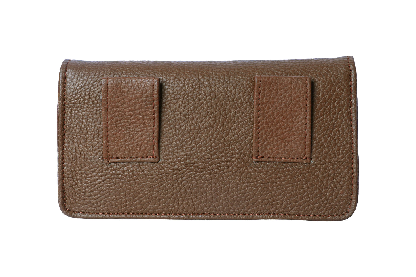 Men’s Brown Genuine Leather Waist Pouch | Travel Belt Bag Luxuriesbliss