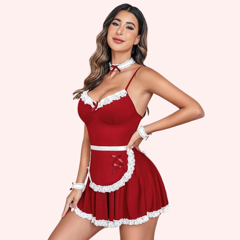 Sexy Roleplay Outfit with Luxury Panty Gift
