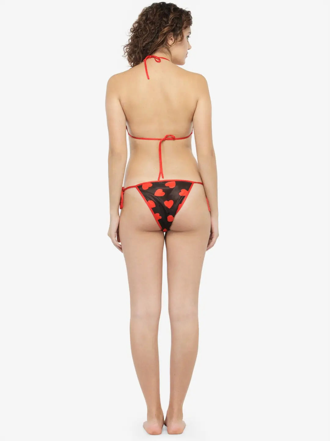 Women Printed Robe and Lingerie Set - luxuriesbliss