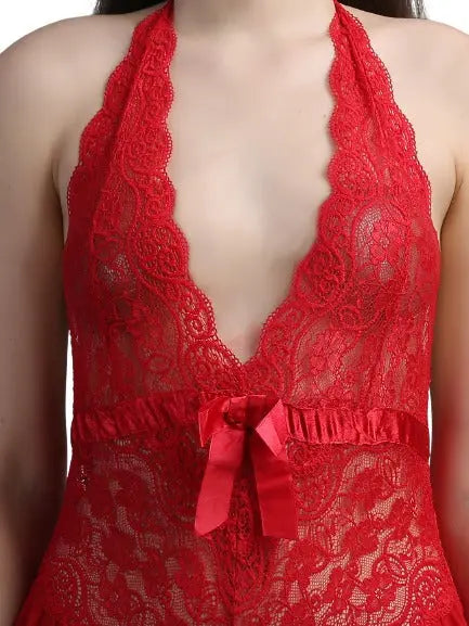 Women Lace Leotard Teddy Bodysuit black bodysuit - luxuriesbliss