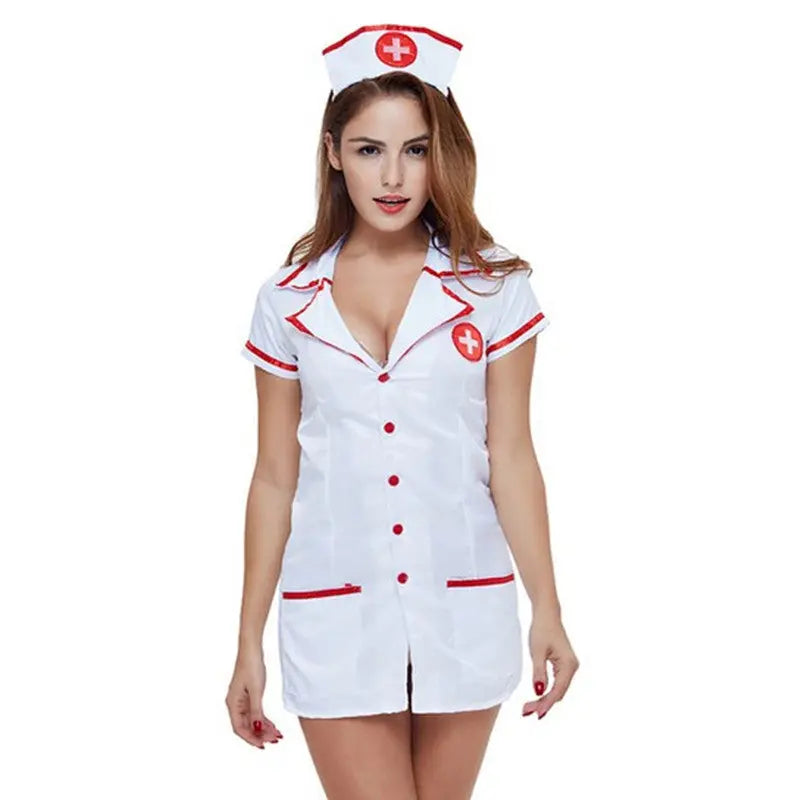 sexy nurse uniform Game Seductive Set - luxuriesbliss