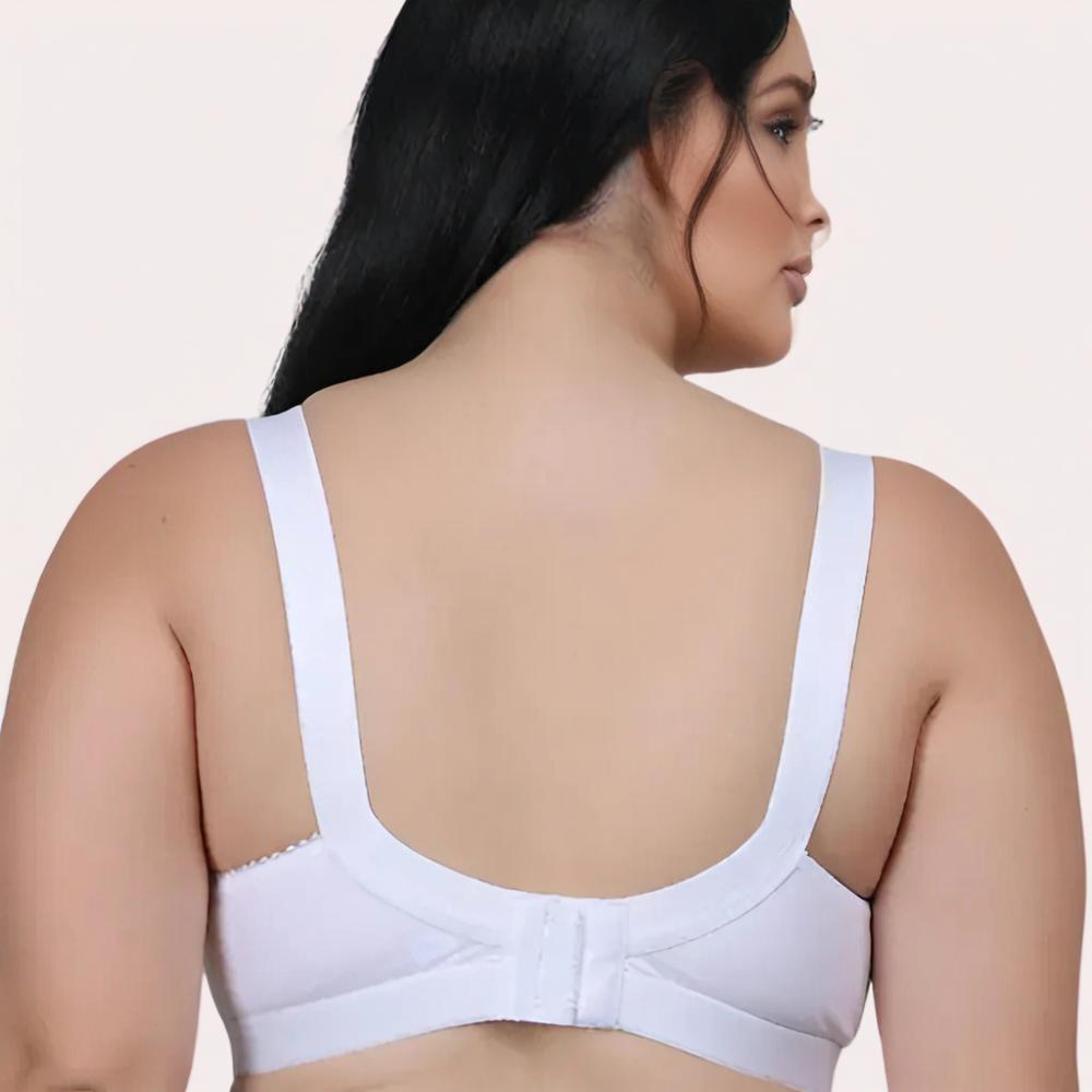 Plus Size Sweat-Absorbent Bra – Soft, Breathable &amp; Summer-Ready