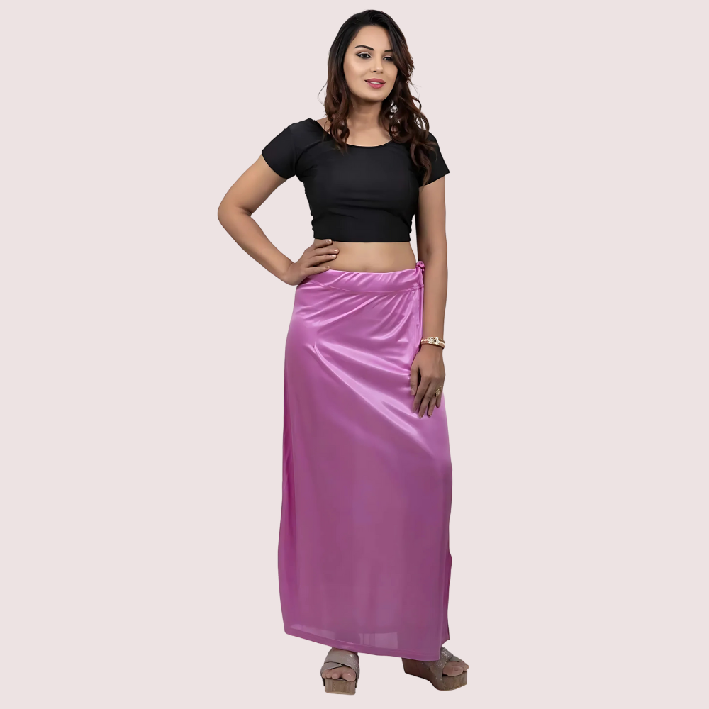 Ladies Underskirt Inskirt Slip Glossy Silk