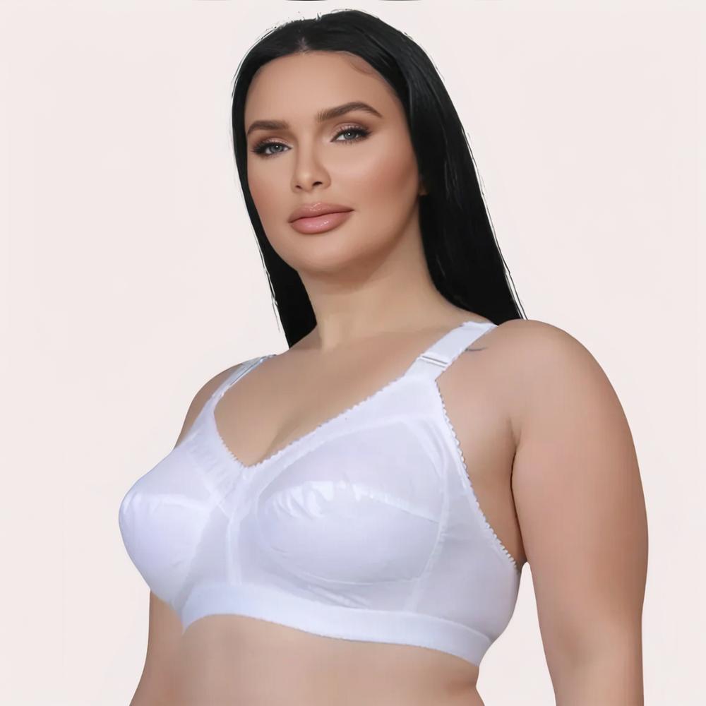 Plus Size Sweat-Absorbent Bra – Soft, Breathable &amp; Summer-Ready
