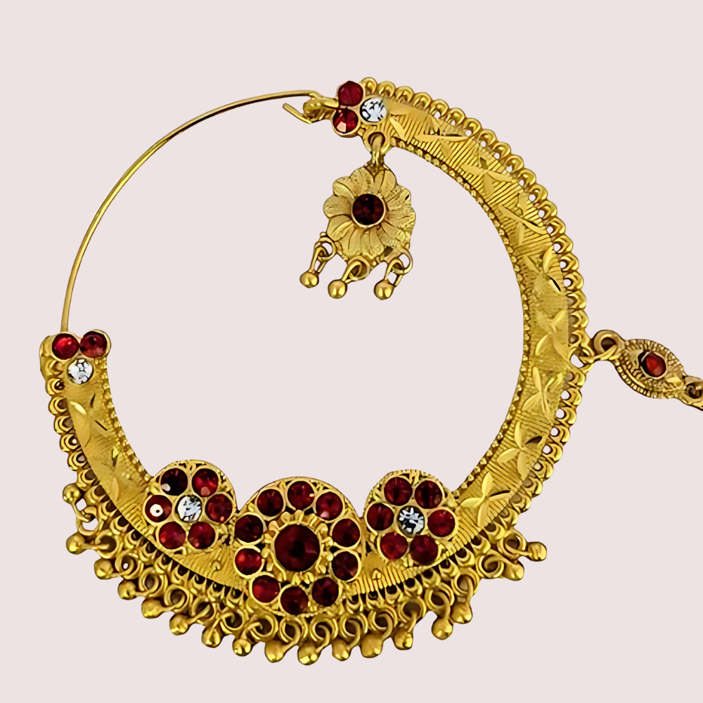 Traditional Pahadi Nath – Kumauni & Garhwali Jewelry