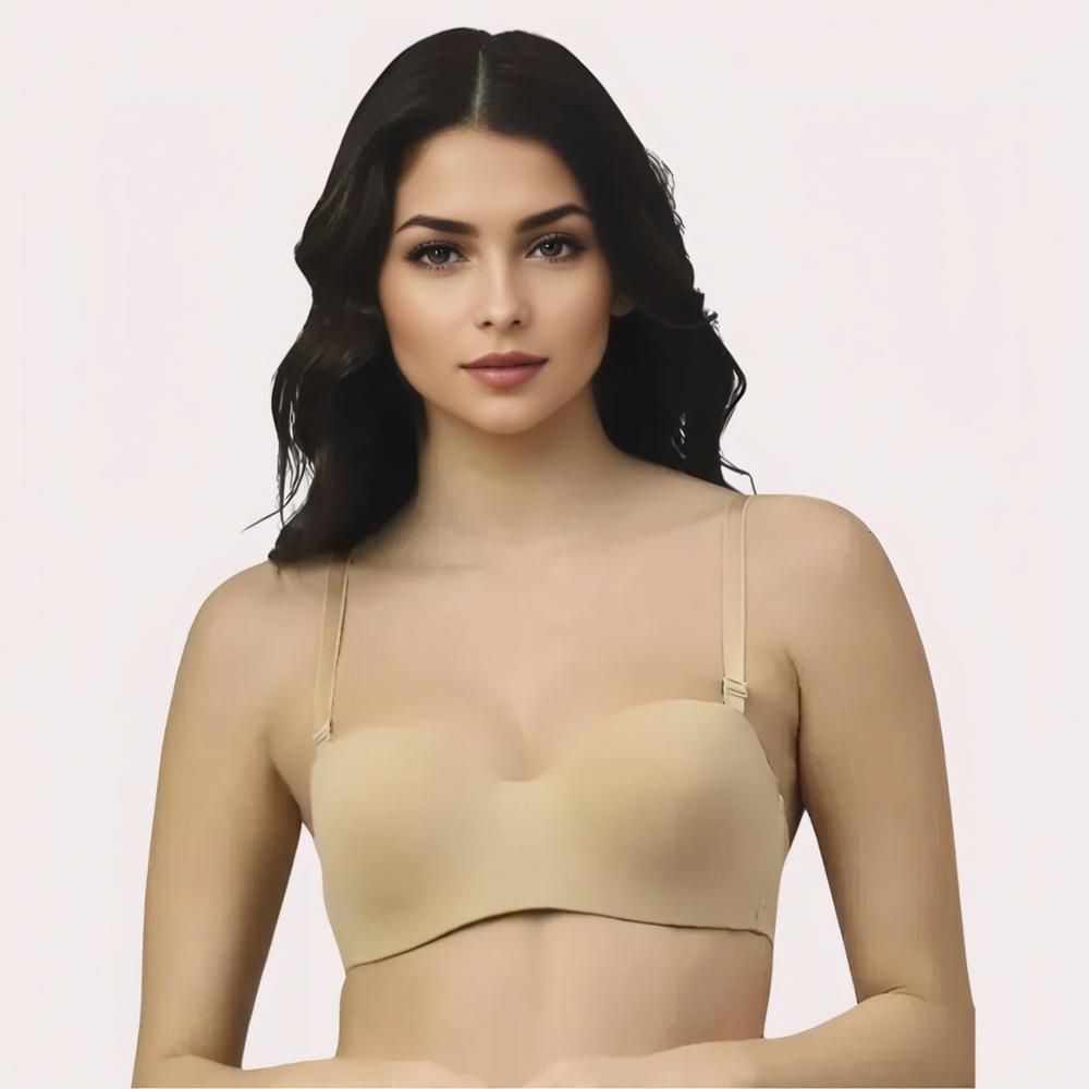 Demi Bra + Free Seamless Panty -  Lift, Comfort &amp; Perfect Fit